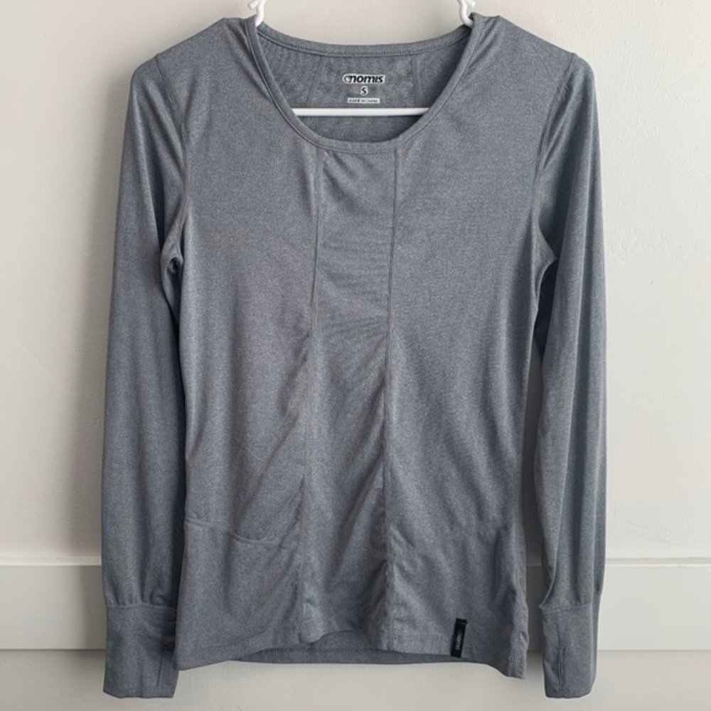 NOMIS DESIGN Gray Long Sleeve Shirt